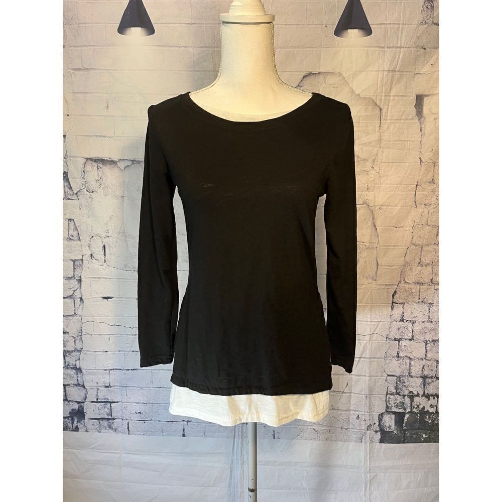 Black cotton t-shirt